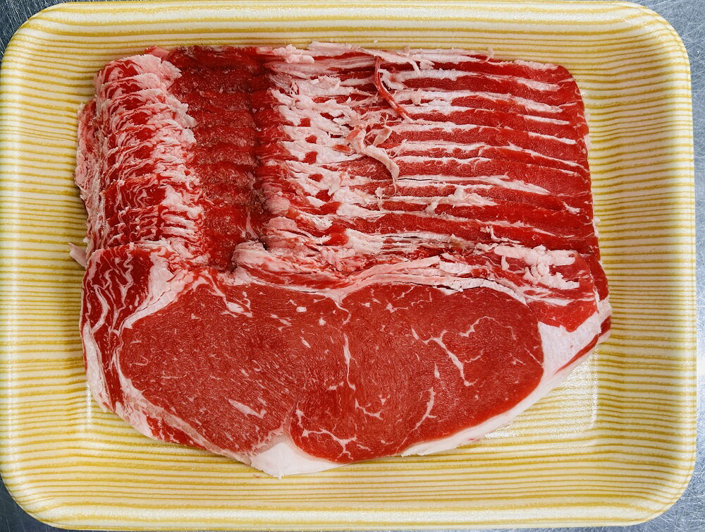 【ふるさと納税】 岡山県産 牛肉 ロース しゃぶしゃぶ用 500g _A43