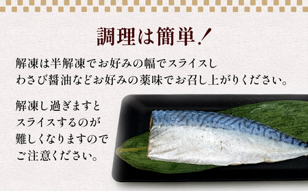 鯖 しめ鯖 宮城県産 金華しめ鯖 個包装 1枚×8パック 約960g 金華さば サバ 小分け 冷凍 宮城県産 石巻市