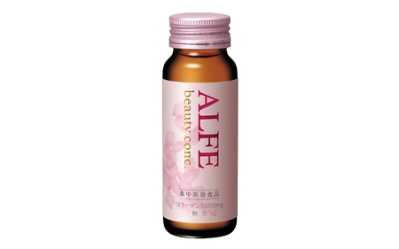 「大正製薬」アルフェ ビューティコンク〈ドリンク〉W 50ｍl×10本 ／美容意識 ビタミンB6 栄養機能食品 コラーゲンペプチド ヒアルロン酸 ナイアシン レモンバーム ベニバナ 鉄分 美容ドリンク