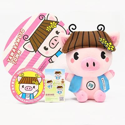ふるさと納税 田原本町 【非売品】田原本町公式キャラクター「タワラモトン」　オフィシャルグッズ詰め合わせ　限定30セット