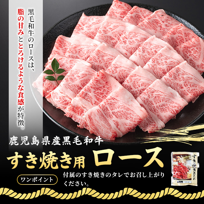 No.1361 黒毛和牛すき焼き・黒豚しゃぶしゃぶセット(合計1kg