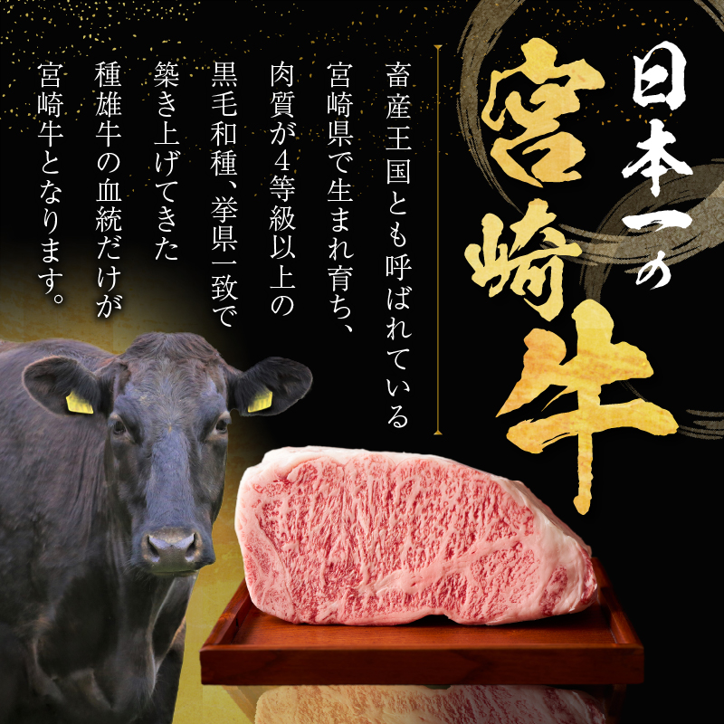 ≪数量限定≫宮崎牛ヒレステーキ(計360g)_T030-012【肉 牛 牛肉 焼肉 国産 人気 ギフト 食品 お肉 ステーキ BBQ お土産 贈り物 送料無料 プレゼント】