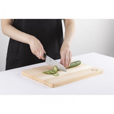 ふるさと納税 関市 <切離れが良いリブラインを採用した包丁>■ 関孫六 しろねず 三徳 165mm ◇貝印 |  | 01