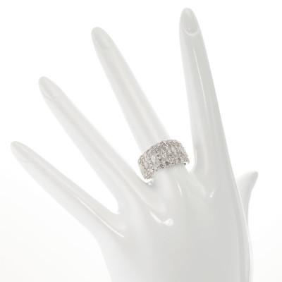 ふるさと納税 泉佐野市 ARC-EN-CIEL　PTダイヤ2ctマーキス使いリング【鑑別書付き】サイズ『11号』J005-2 |  | 01