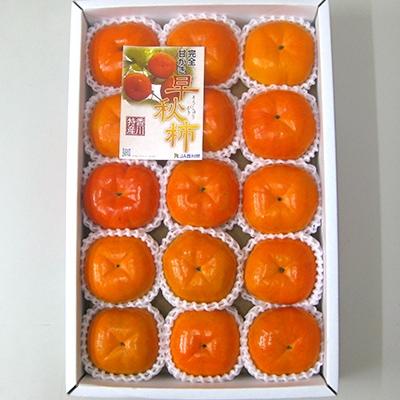 ふるさと納税 三豊市 極早生甘柿　早秋柿(そうしゅうがき) 3kg |  | 01