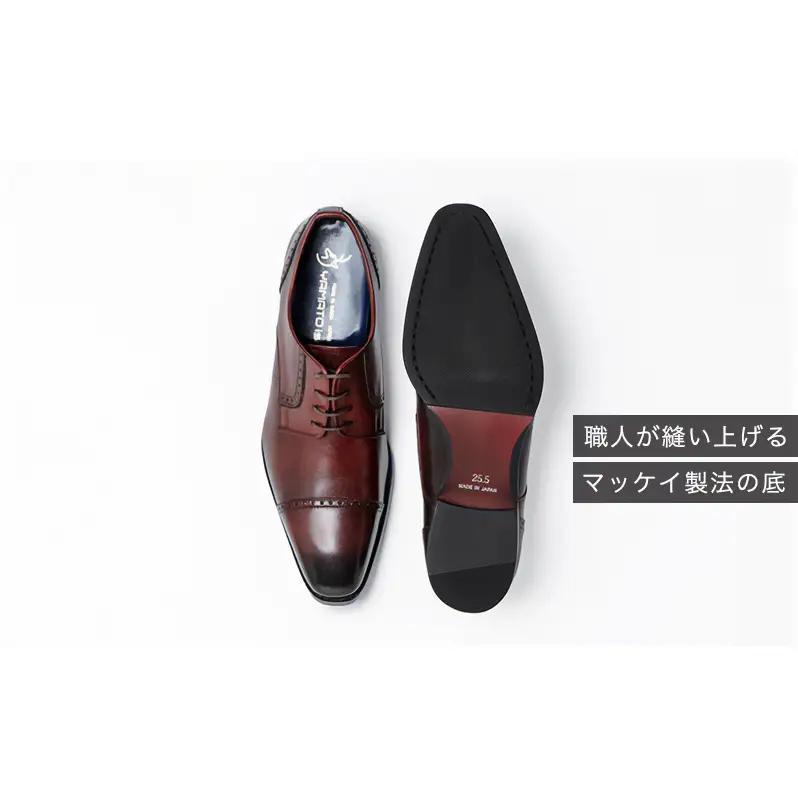 倭イズム ( ヤマトイズム ) 牛革 マッケイ ビジネスシューズ YAP500 24.5cm
