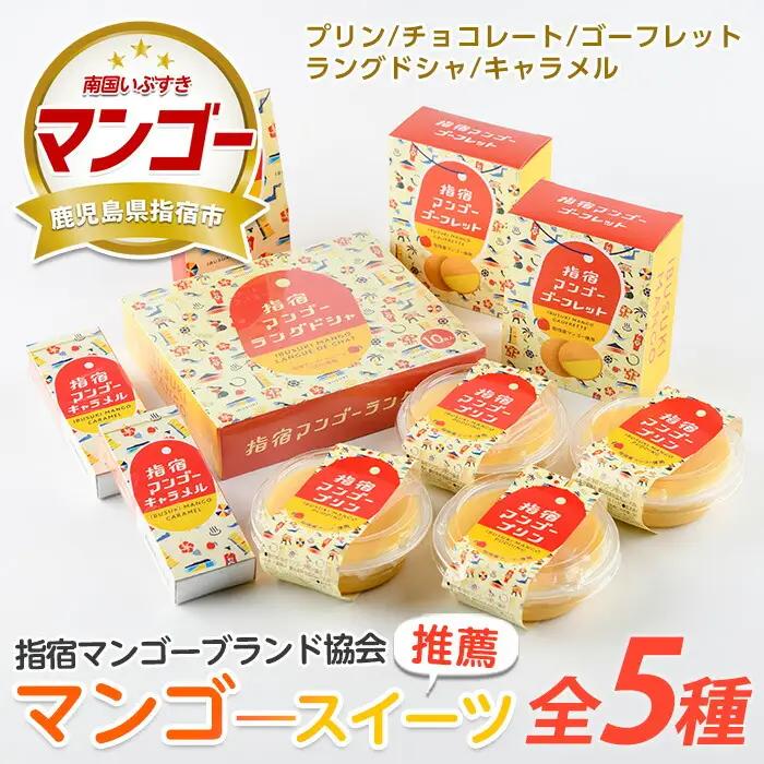 指宿マンゴーブランド協会 指宿マンゴースイーツセット 中園久太郎商店 IB016-011 スイーツ スイーツ