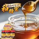 【ふるさと納税】【お中元対象】和蜂蜜（ニホンミツバチはちみつ） 600g×3本 [JDP006] ハチミツ 蜂蜜 はちみつ ジャム 日本ミツバチ 二ホンミツバチ 84000 84000円 のし プレゼント ギフト