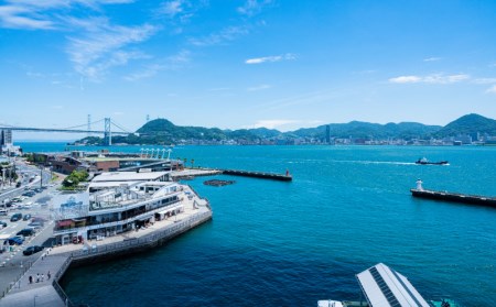 ペア宿泊券 下関グランドホテル 海側ツイン2名様 ～しものせき水族館「海響館」チケット付 FM
