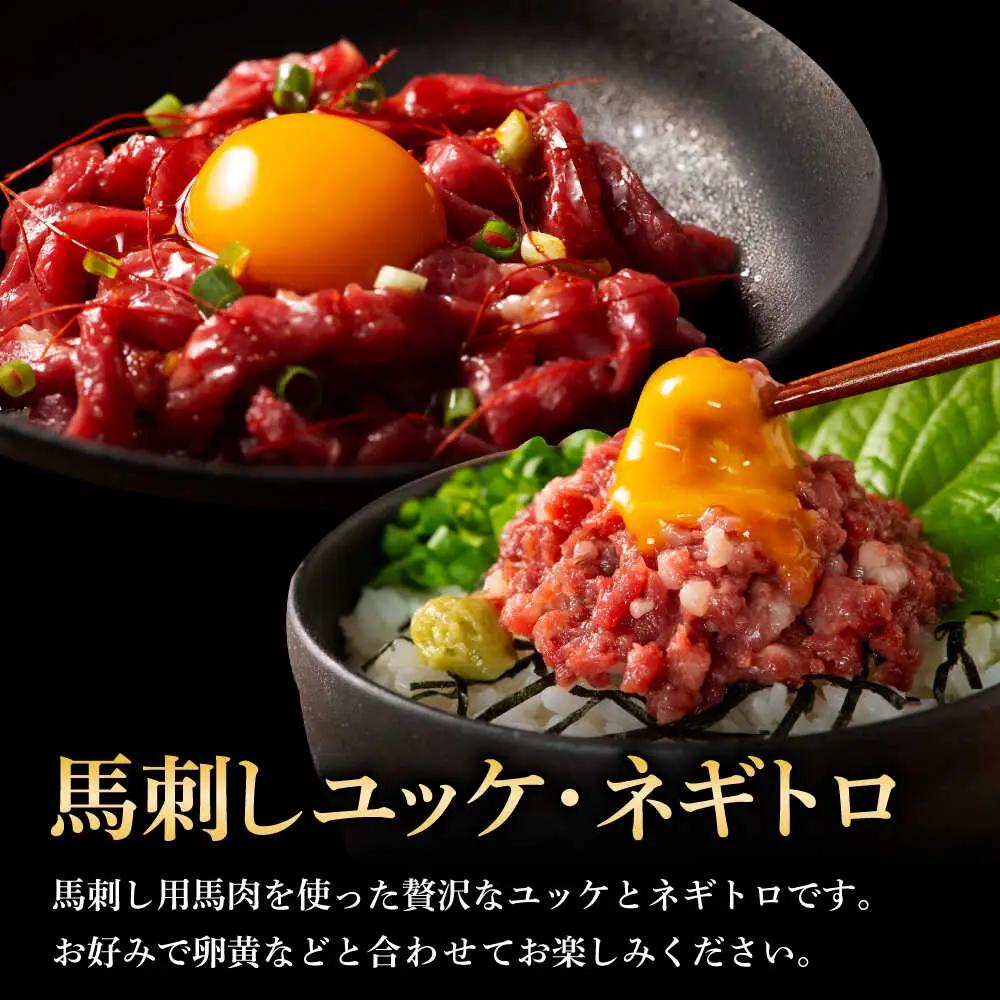 全6回定期 ふじ 馬刺し 堪能セット 3896 BHAD082 馬刺し