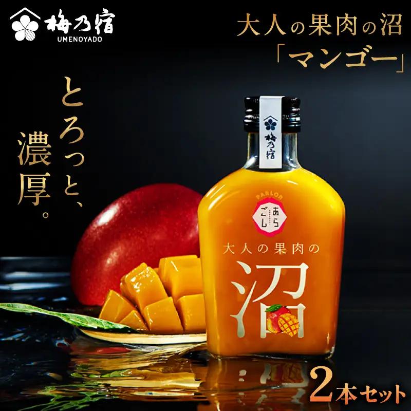 大人の果肉の沼 「マンゴー」 2本セット 【umyd067】
