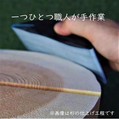 ふるさと納税 名張市 MORITO　森の丸太スツール【ヒノキ持ち手付き/磨き丸太仕上げ】[53940512] |  | 03