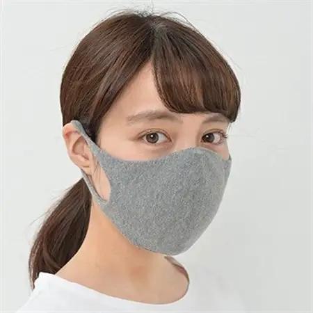 備長炭+オーガニックコットン マスク　3D＆Ag(L)1枚　【4370-7515-01 パット付き】_雑貨・日用品  日用品 _【1133374】