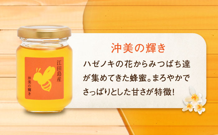 【全6回定期便】まじりっけなし！江田島産100％!はちみつ『沖美の輝き』120g×6本セット ハチミツ ハニー 蜂蜜 国産 広島県 江田島市/はつはな果蜂園 [XCD022]