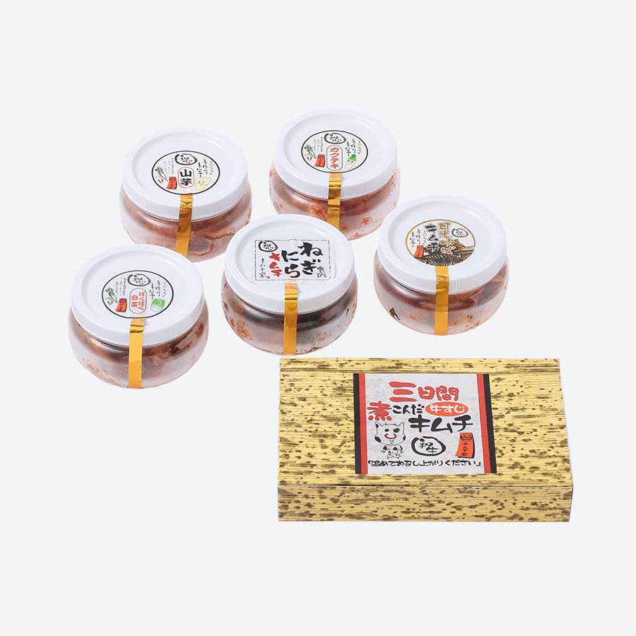 ＜キムチ家舳心＞創作キムチ6種セット