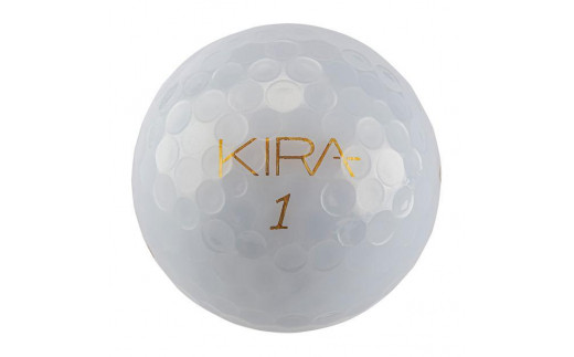 ゴルフボール KIRA DIAMOND2 12球入 3ダース【ホワイト】