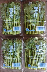 ＜期間限定！2025年12月中旬以降順次発送予定＞菜の花(約1.2kg/パック入り) 国産 野菜 菜の花 【man355】【Aglio nero】