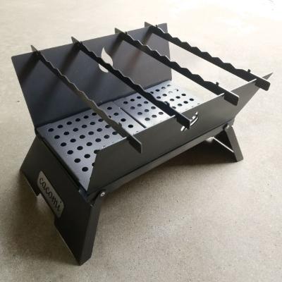 ふるさと納税 守口市 黒いコンパクト焚き火台 - cacomi black fire -【キャンプ用品　コンロ　焚火台】 |  | 02