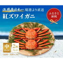 【ふるさと納税】【蟹セレブ】ズワイガニ（紅ズワイガニ）中2杯セット（400～500g×2） | 蟹 魚介類 水産 食品 人気 おすすめ 送料無料