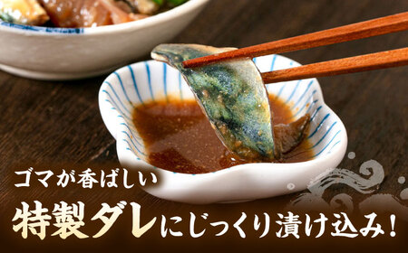 和食処の味！ごまサバ　120g×5袋　桂川町/山水商事[ADAH043]