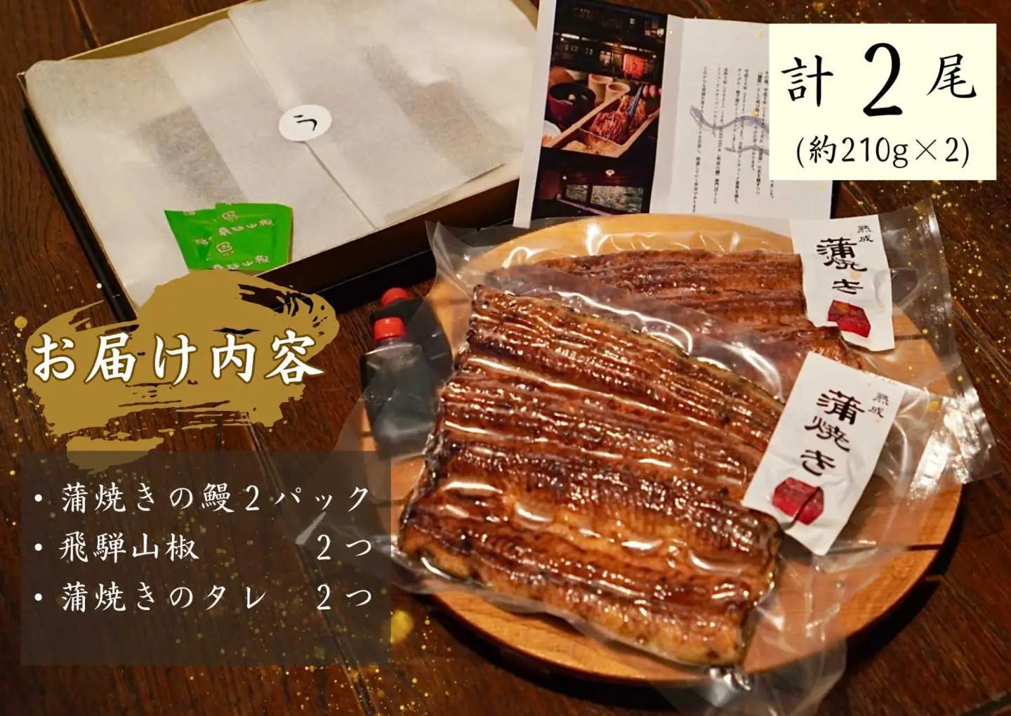 AGED EEL®︎ うなぎ蒲焼き 2枚セット [h265]