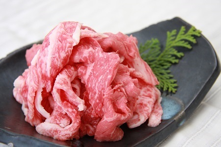 奥出雲和牛切落し400g 【しまね和牛 黒毛和牛  牛丼 冷蔵 チルド 日時指定Ａ-15】