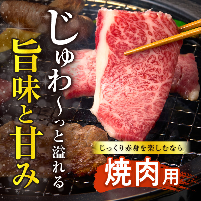 【畜産農家応援!!】≪肉質等級4等級以上≫黒毛和牛赤身焼肉(計2kg)  肉 牛 牛肉 国産_T030-0956