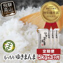 【ふるさと納税】【定期便 3ヶ月】（全3回）米 飛騨ゆきまんま 5kg | 特別栽培米 特別優秀賞受賞農家 飛騨高山 まんま農場 LT103