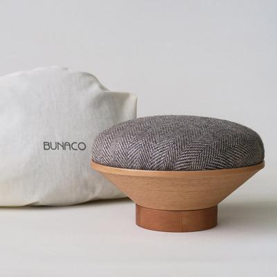 ふるさと納税 弘前市 BUNACO「正座のため」のイス(レギュラー)トラッドグレー 1個|24_brb-170101f |  | 02