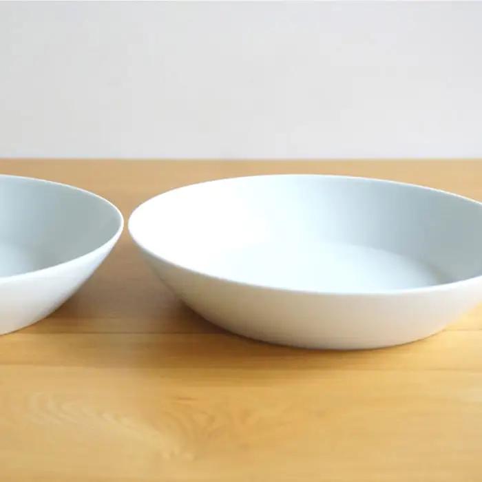 【白山陶器】【2人分の食器】シンプルで実用的なS-lineセット 深皿 プレート ボール 白磁 食器 皿 【波佐見焼】 [TA60] 波佐見焼