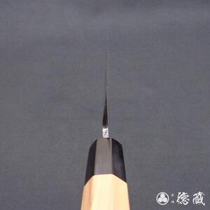 土佐打ち刃物 ムキモノ包丁 180mm/片刃/上白鋼/イチイ八角柄/徳蔵オリジナル【27017】 【グレイジア株式会社】 [ATAC097]