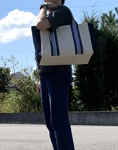 NOIR BAG (ノアールバッグ）保冷バッグ付き　Mサイズ（52-7）　ネイビー