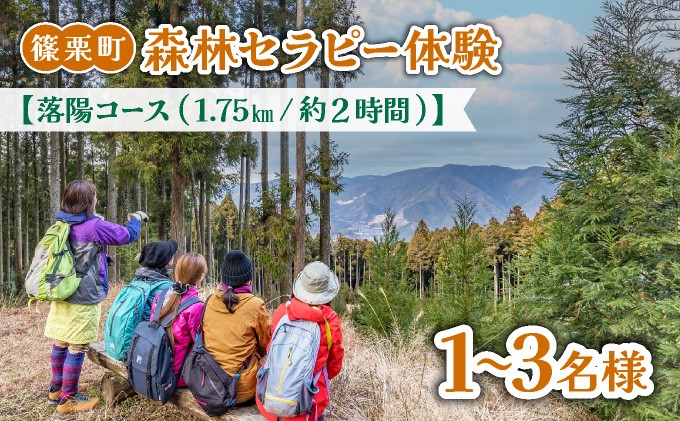 
             篠栗町森林セラピー体験1～3名様【落陽コース（1.75km/約2時間）】FZ004 | 森林 セラピー ハイキング 自然 体験 森 観光 四国八十八ヶ所霊場 お遍路 篠栗町
          
