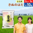 【ふるさと納税】もち米 秋田県産「きぬのはだ」 令和5年産 10kg（2kg×5袋）