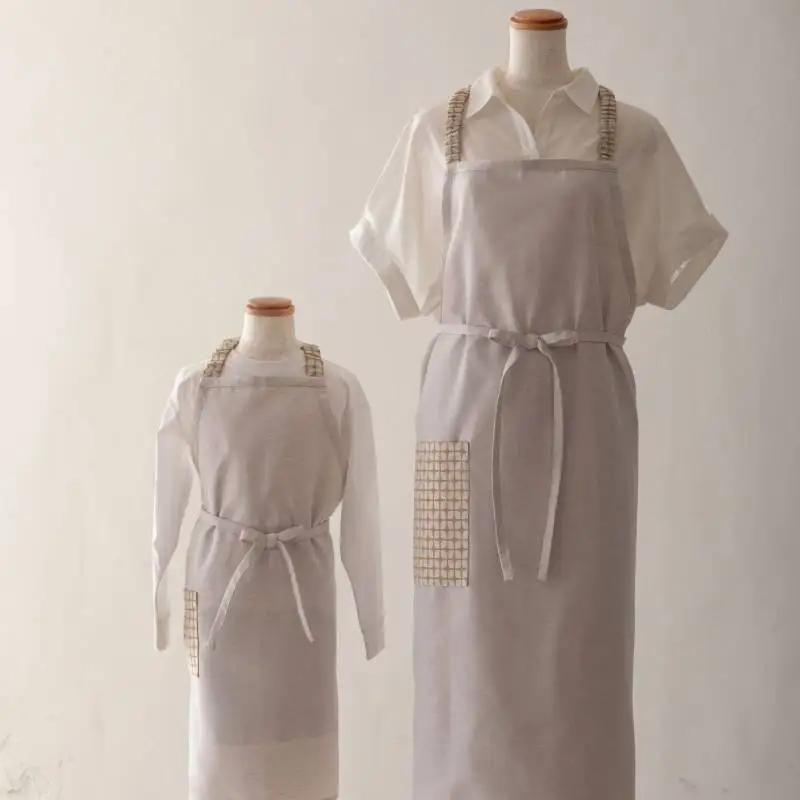 エプロン eterble life Calm parent－child Apron／エターブルライフ カルム 親子ペア サンド