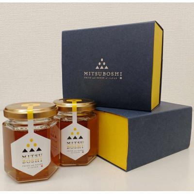 ふるさと納税 伯耆町 【蜜星】幻の生はちみつ(120g×2本)