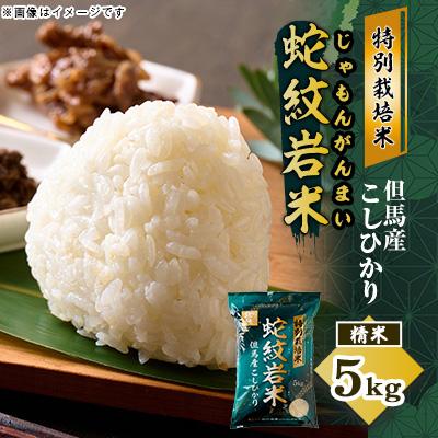 ふるさと納税 養父市 7年産 特別栽培米 兵庫県但馬産コシヒカリ 蛇紋岩米 5kg 養父市 限定
