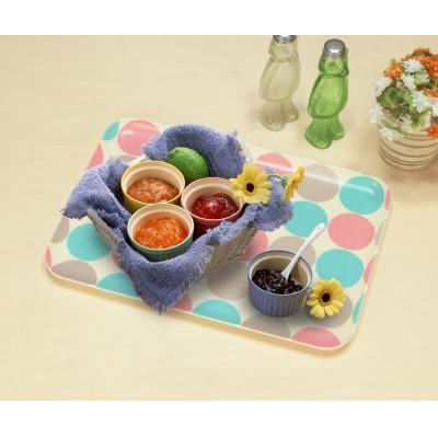 ふるさと納税 和歌山市 SRトレー M 33cm ミドル マーブル 2枚セット 電子レンジ&食洗機対応のトレー |  | 01