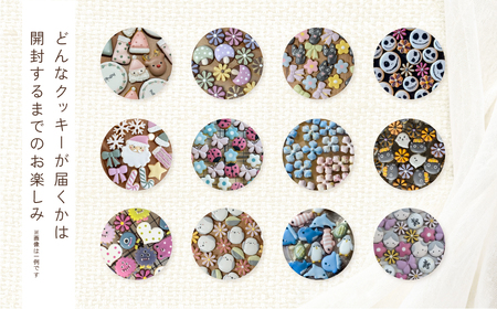 【2027年2月発送】季節のアイシングクッキー(瓶入り) (75～80g×2セット)フレーバー全7種入り【116-9【2】】