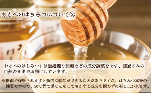 ＜おとべのはちみつ シナ500g×1本＞北海道 北海道産 道産 天然 非加熱