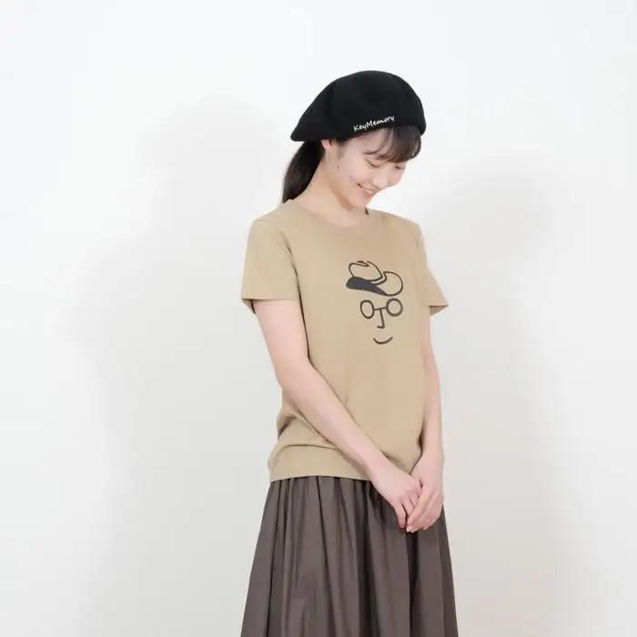 《0》【KEYMEMORY 鎌倉】カウボーイハットTシャツ BEIGE