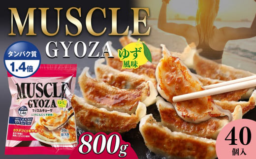 MUSCLE GYOZA ~マッスルギョーザ　～（ゆず風味）3パックセット | 餃子 ギョーザ ダイエット マッスルギョーザ ゆず  柚子 長野県 松本市 信州産 ふるさと納税