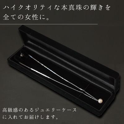ふるさと納税 島原市 【Marycoco】あこや本真珠 8mm 一粒 パールネックレス シルバー ケース付 NA801 |  | 03