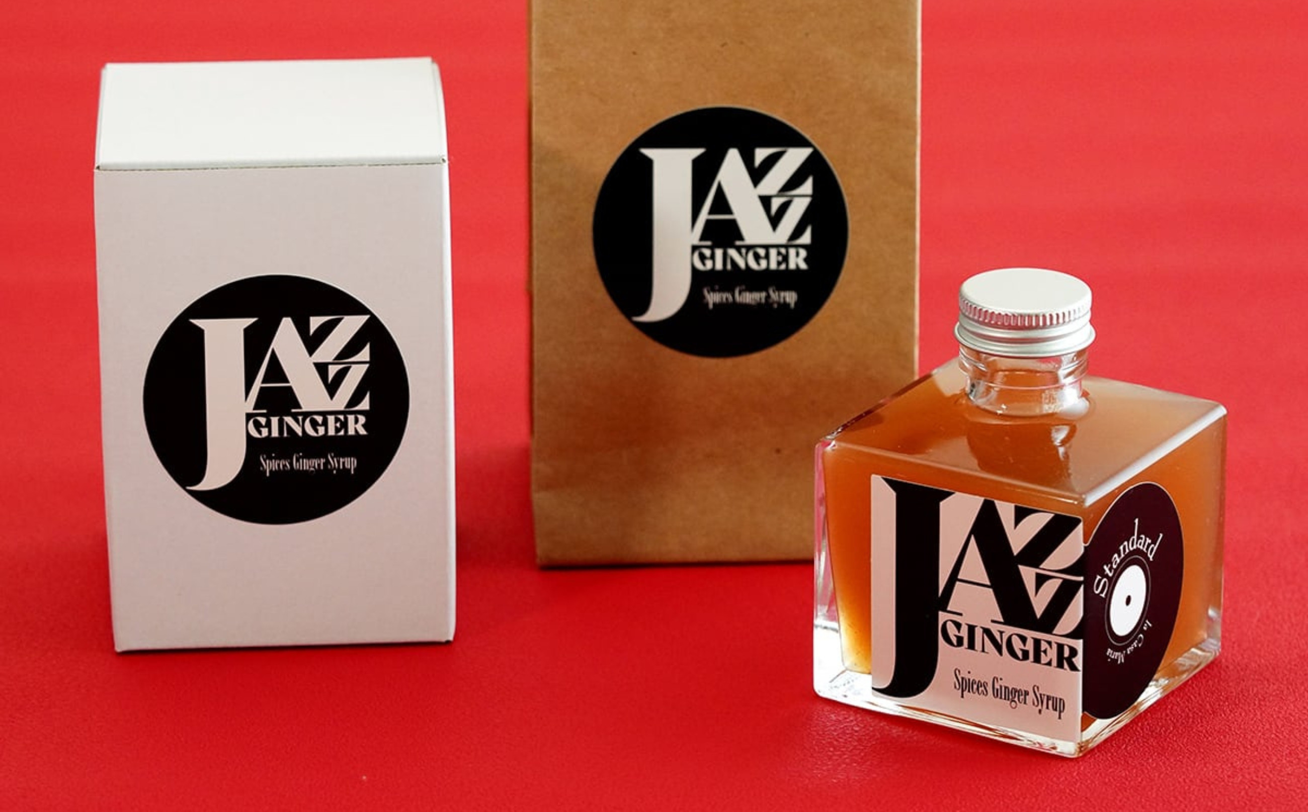 生姜エキス入りシロップ「JAZZ GINGER」200ml×1本