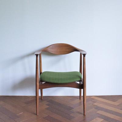 ふるさと納税 小野市 アームチェア　ウォールナット　グリーン |  | 01