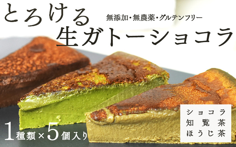 
                  "とろける生ガトーショコラ" 5個入り 無添加・無農薬・グルテンフリー [A-09202] / 無添加 無農薬 ガトーショコラ チョコレート グルテンフリー 生チョコ ケーキ 洋菓子
                