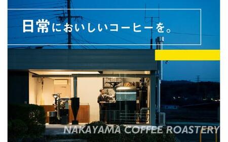 全3回定期便【粉コーヒー】京都 中山珈琲焙煎所のスペシャルティコーヒー4種セット各100g  (コーヒー こだわり コーヒー 自家焙煎 コーヒー 珈琲粉 コーヒー 京都 コーヒー 京都珈琲 京の コー