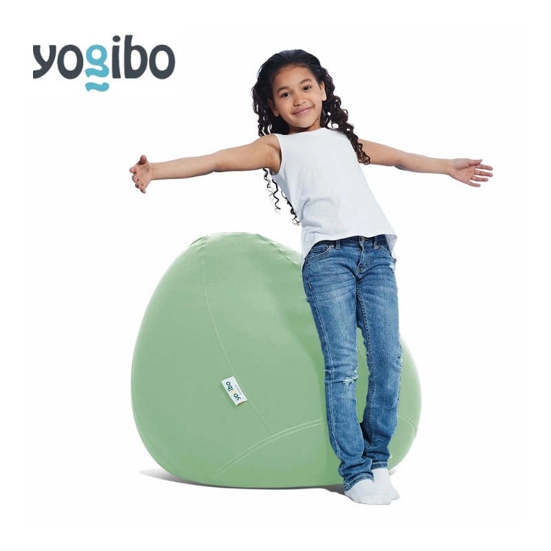 
                  ヨギボー ドロップ ピスタチオ Yogibo Drop ビーズクッション 丸型 水滴型 1人掛け ローソファ 座椅子 持ち運び 洗えるカバー インテリア 家具 ギフト 大阪府 岸和田市 [№5385-1508]
                