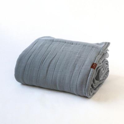 ふるさと納税 泉佐野市 癒しのとろふわ泉州南部織-toronto-/6重ガーゼシングルケット(グレー)099H2881 |  | 03