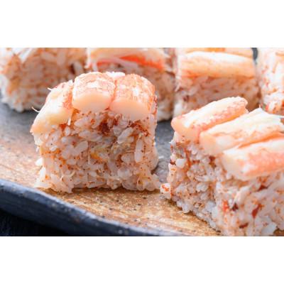 ふるさと納税 京丹後市 蟹の匠　魚政のカニ屋が作る海シリーズ　恋蟹寿司 (こいずし)　8貫　1セット |  | 03